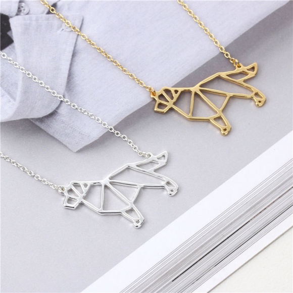 LAST ONE • Geometric Dog Necklace - Picture 2 of 4
